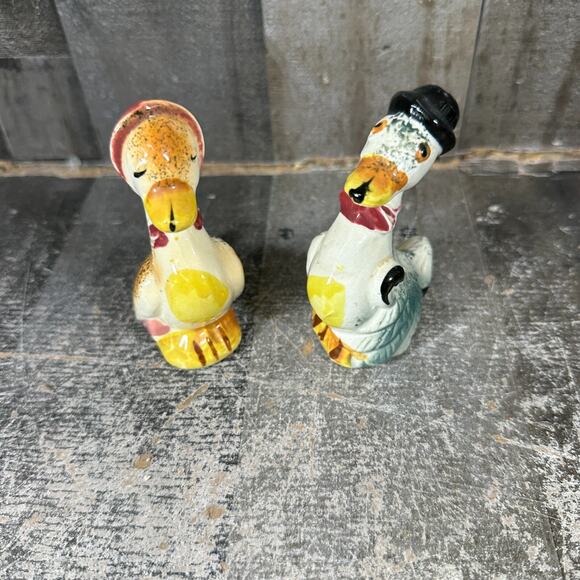 Unbranded Other - Ducks with Tophat salt and pepper Vintage Occupied Japan Figures